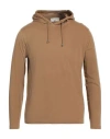Filippo De Laurentiis Man T-shirt Camel Size 40 Cotton In Beige