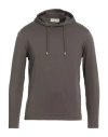 Filippo De Laurentiis Man T-shirt Dark Brown Size 40 Cotton