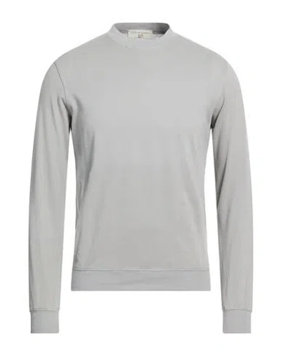 Filippo De Laurentiis Man T-shirt Grey Size 36 Cotton In Gray
