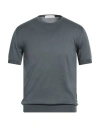 Filippo De Laurentiis Man T-shirt Grey Size 38 Cotton In Gray