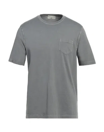 Filippo De Laurentiis Man T-shirt Grey Size 42 Cotton In Grey