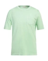 Filippo De Laurentiis Man T-shirt Light Green Size 40 Cotton