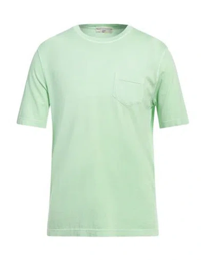 Filippo De Laurentiis Man T-shirt Light Green Size 40 Cotton In Green