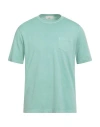 Filippo De Laurentiis Man T-shirt Light Green Size 50 Cotton In Blue