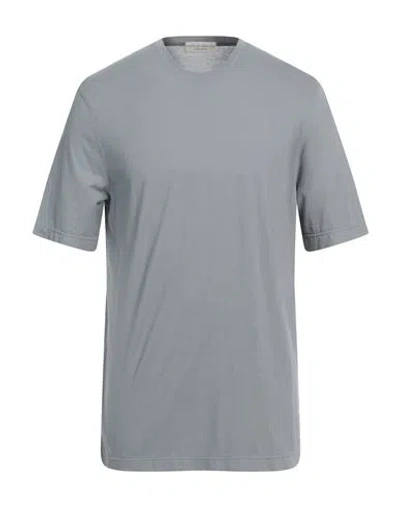 Filippo De Laurentiis Man T-shirt Light Grey Size 42 Cotton