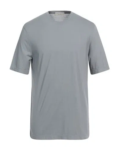 Filippo De Laurentiis Man T-shirt Light Grey Size 42 Cotton In Grey
