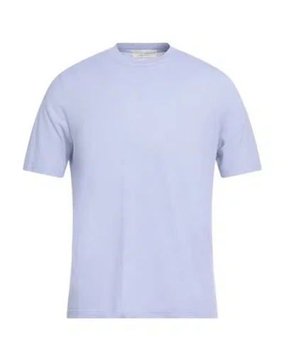 Filippo De Laurentiis Man T-shirt Lilac Size 36 Cotton In Purple