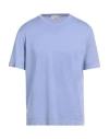 Filippo De Laurentiis Man T-shirt Lilac Size 40 Cotton In Purple