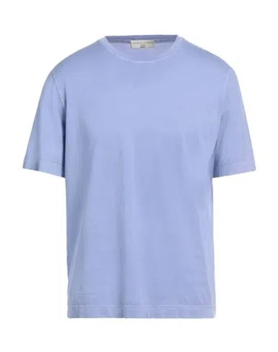 Filippo De Laurentiis Man T-shirt Lilac Size 40 Cotton In Purple
