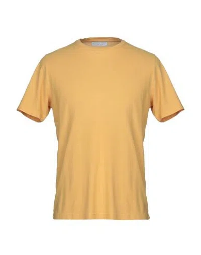 Filippo De Laurentiis Man T-shirt Marigold Size 48 Cotton In Animal Print