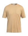 Filippo De Laurentiis Man T-shirt Sand Size 38 Cotton In Beige