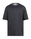 Filippo De Laurentiis Man T-shirt Steel Grey Size 46 Cotton