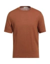 Filippo De Laurentiis T-shirts And Polos In Brown