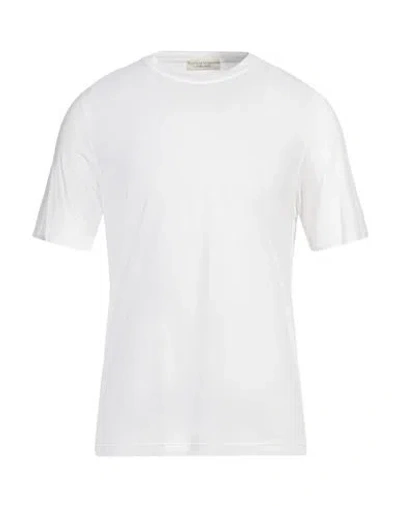 FILIPPO DE LAURENTIIS FILIPPO DE LAURENTIIS MAN T-SHIRT WHITE SIZE 38 COTTON