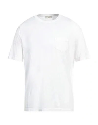 Filippo De Laurentiis Man T-shirt White Size 42 Cotton In White