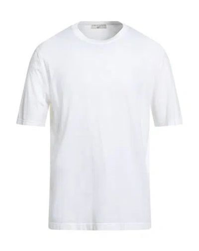 Filippo De Laurentiis Man T-shirt White Size 44 Cotton