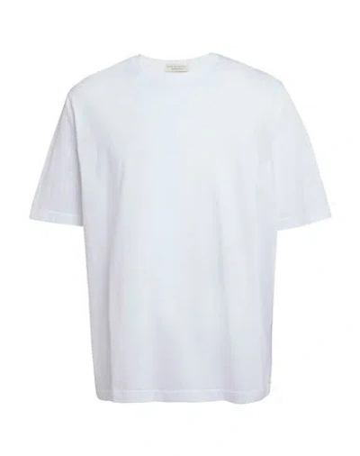 Filippo De Laurentiis Man T-shirt White Size 48 Cotton