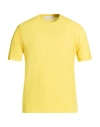 Filippo De Laurentiis Man T-shirt Yellow Size 44 Cotton