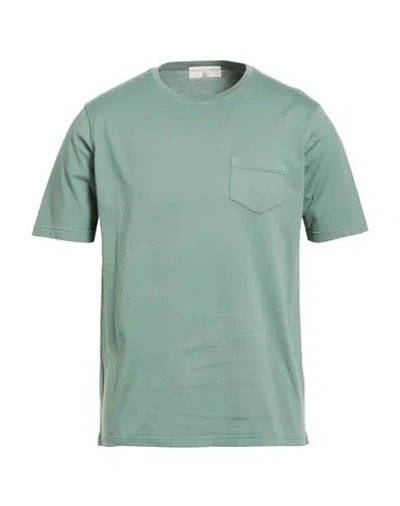 Filippo De Laurentiis Man T-shirt Sage Green Size 40 Cotton