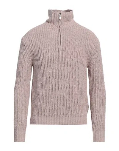 Filippo De Laurentiis Man Turtleneck Blush Size 42 Cotton, Polyamide