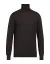 Filippo De Laurentiis Dolcevita Merinos Sweater In Moro