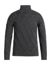 Filippo De Laurentiis Man Turtleneck Lead Size 38 Virgin Wool In Gray