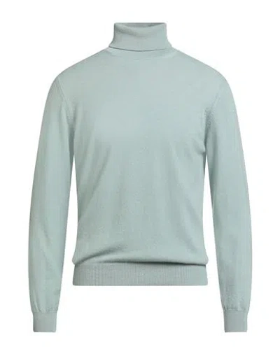 Filippo De Laurentiis Man Turtleneck Light Green Size 40 Cashmere