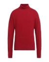 Filippo De Laurentiis Man Turtleneck Red Size 38 Cashmere