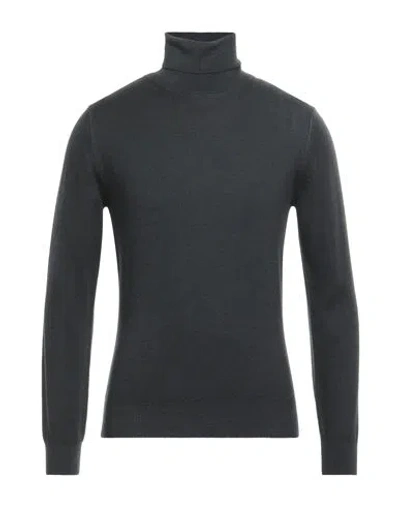 Filippo De Laurentiis Man Turtleneck Lead Size 36 Merino Wool In Grey