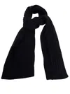 Filippo De Laurentiis Merino Extrafine Scarf Accessories In Black