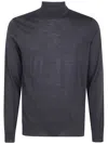 Filippo De Laurentiis Mock Turtle Neck Sweater Clothing In Black