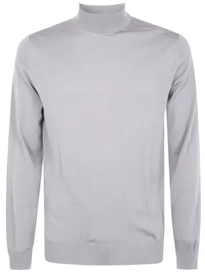 FILIPPO DE LAURENTIIS FILIPPO DE LAURENTIIS MOCK TURTLE NECK SWEATER CLOTHING