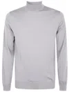Filippo De Laurentiis Roll-neck Long-sleeve Sweater In Gray