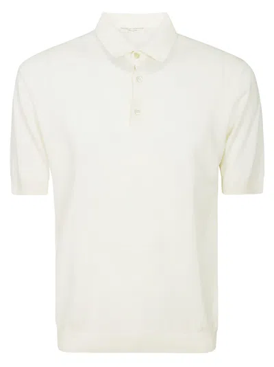 Filippo De Laurentiis Polo 3bott Ss In White