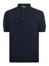 Filippo De Laurentiis Polo Mm Cotone 1filo In Blue