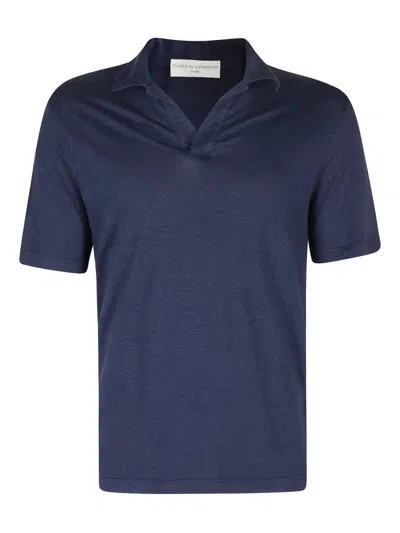 Filippo De Laurentiis Polo-collar Short-sleeve Top
