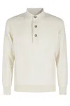 Filippo De Laurentiis Polo Manica Lunga Cashmere In White