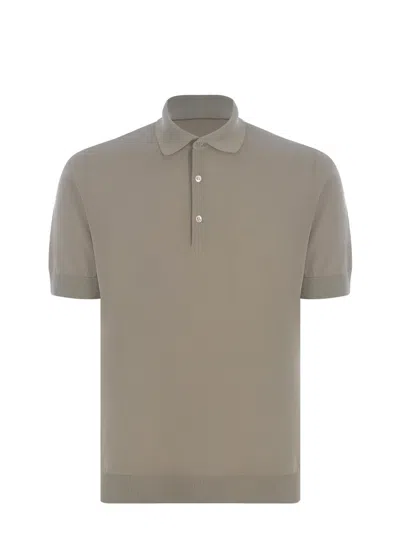 Filippo De Laurentiis Polo Shirt Filippo De Laurentis Made Of Cotton In Beige