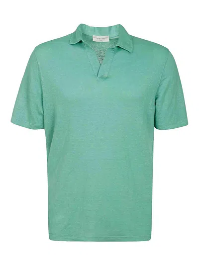 Filippo De Laurentiis Polo Skipper Ss In Green