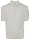 Filippo De Laurentiis Short Sleeves Three Buttons Polo Shirt Clothing In White
