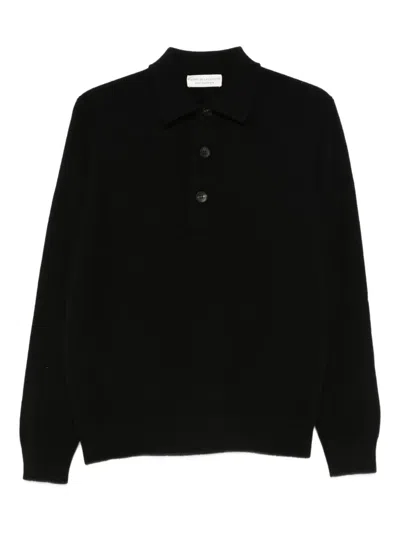 FILIPPO DE LAURENTIIS POLO SWEATER LS