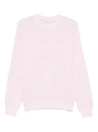 Filippo De Laurentiis Raglan-sleeve Crew-neck Sweatshirt In Pink