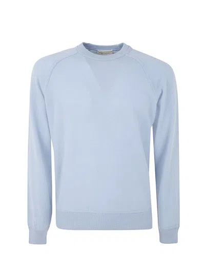 FILIPPO DE LAURENTIIS FILIPPO DE LAURENTIIS RAGLAN SLEEVE ROUND NECK PULLOVER