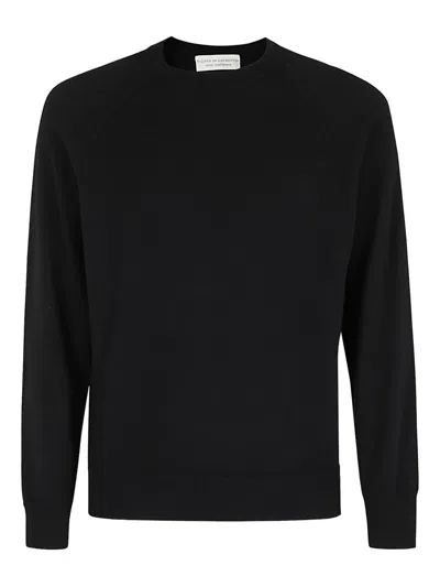 Filippo De Laurentiis Raglan-sleeve Sweater In Black