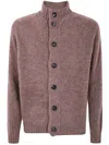Filippo De Laurentiis Raglan Sleeves Buttoned Cardigan Clothing In Pink
