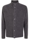 Filippo De Laurentiis Raglan Sleeves Buttoned Cardigan Clothing In Brown
