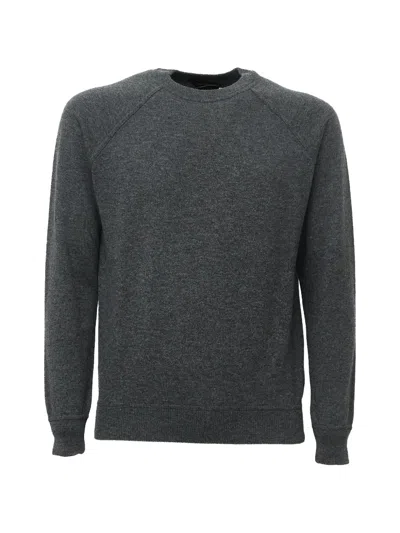 Filippo De Laurentiis Raglan-sleeve Sweater In Gray