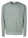 Filippo De Laurentiis Ribbed Crew-neck Sweater In Gray