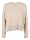 Filippo De Laurentiis Ribbed Crew-neck Sweater In Orange