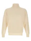 Filippo De Laurentiis Ribbed High-neck Sweater In Neutral